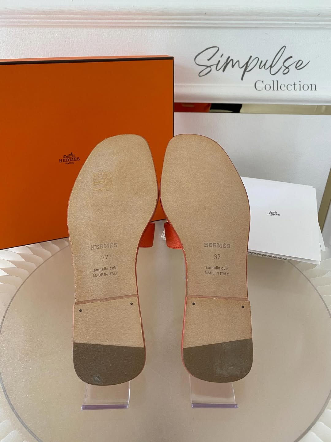 Hermes Oran Orange