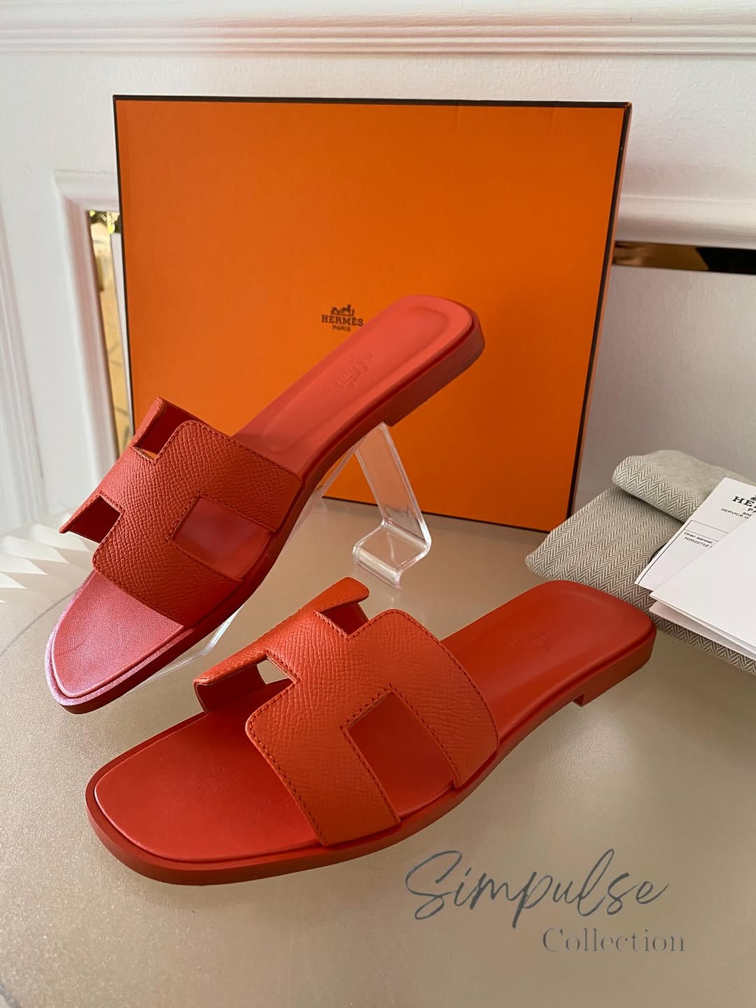 Hermes Oran Orange