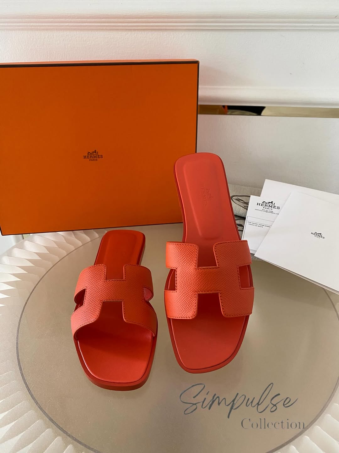 Hermes Oran Orange