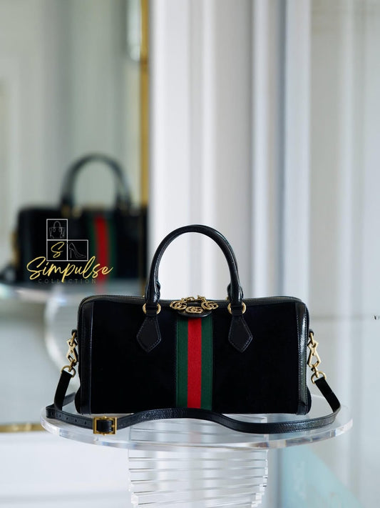 Gucci Ophidia Gg Medium Bowling Bag