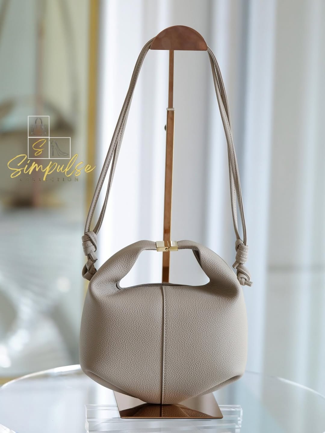 Polene Beri Taupe Bag