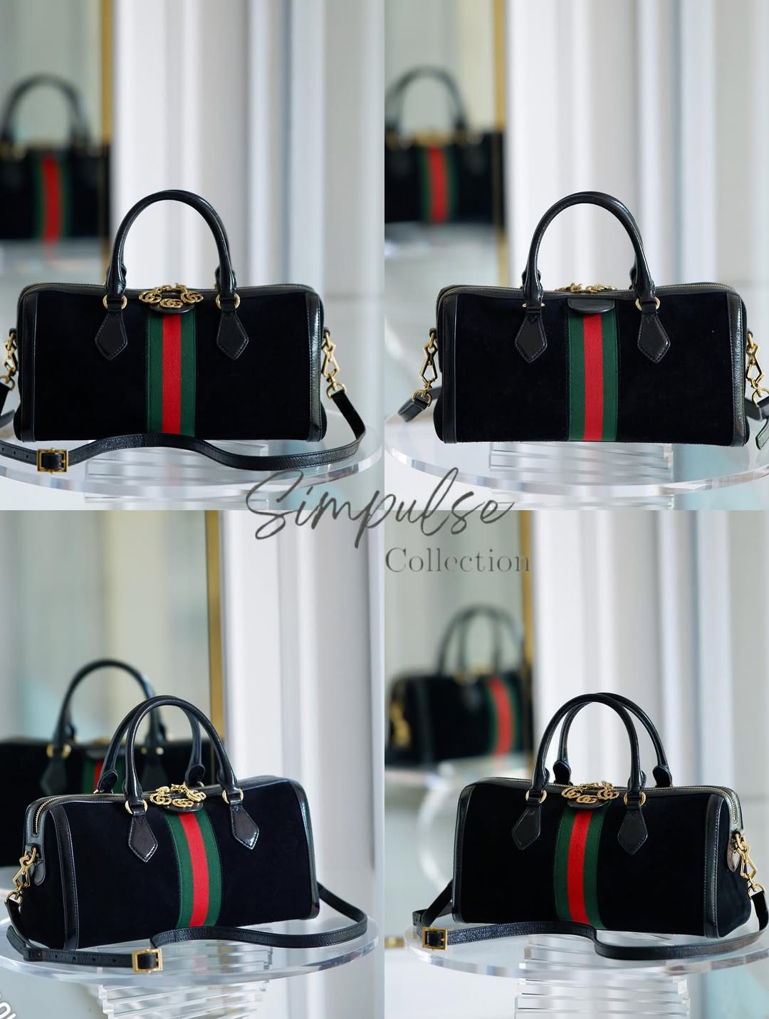 Gucci Ophidia Gg Medium Bowling Bag