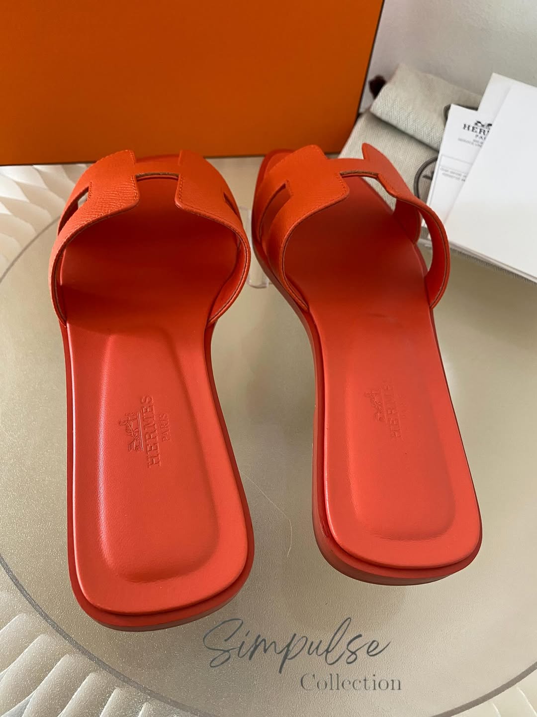 Hermes Oran Orange