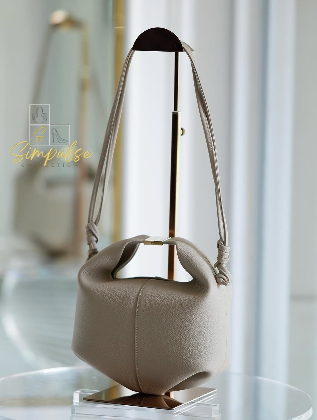 Polene Beri Taupe Bag