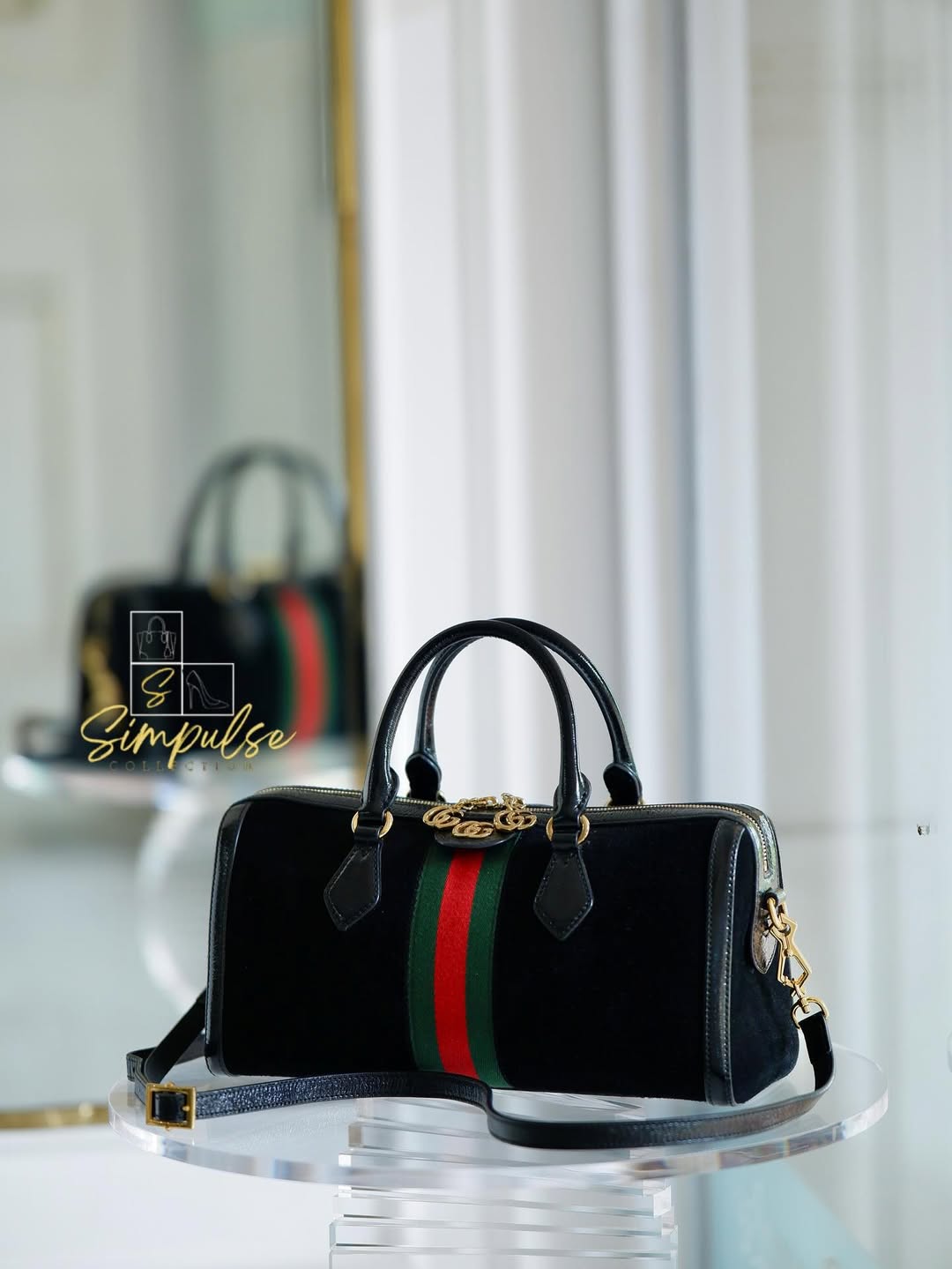 Gucci Ophidia Gg Medium Bowling Bag
