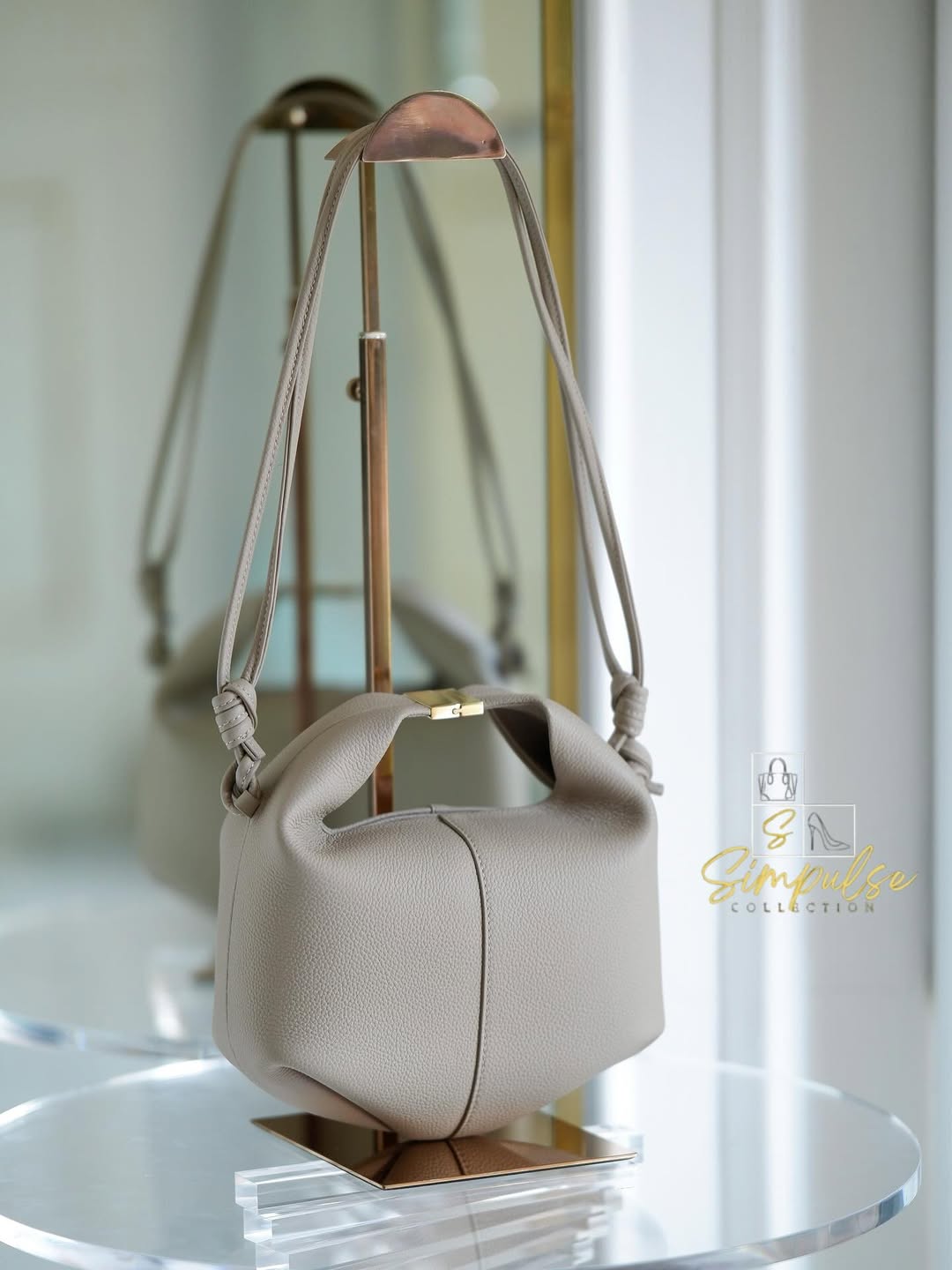 Polene Beri Taupe Bag