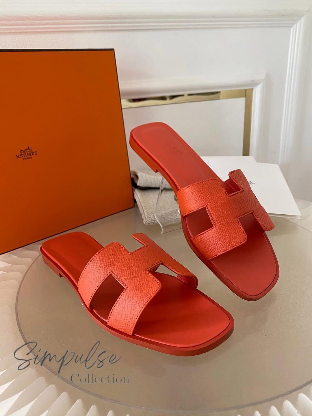 Hermes Oran Orange