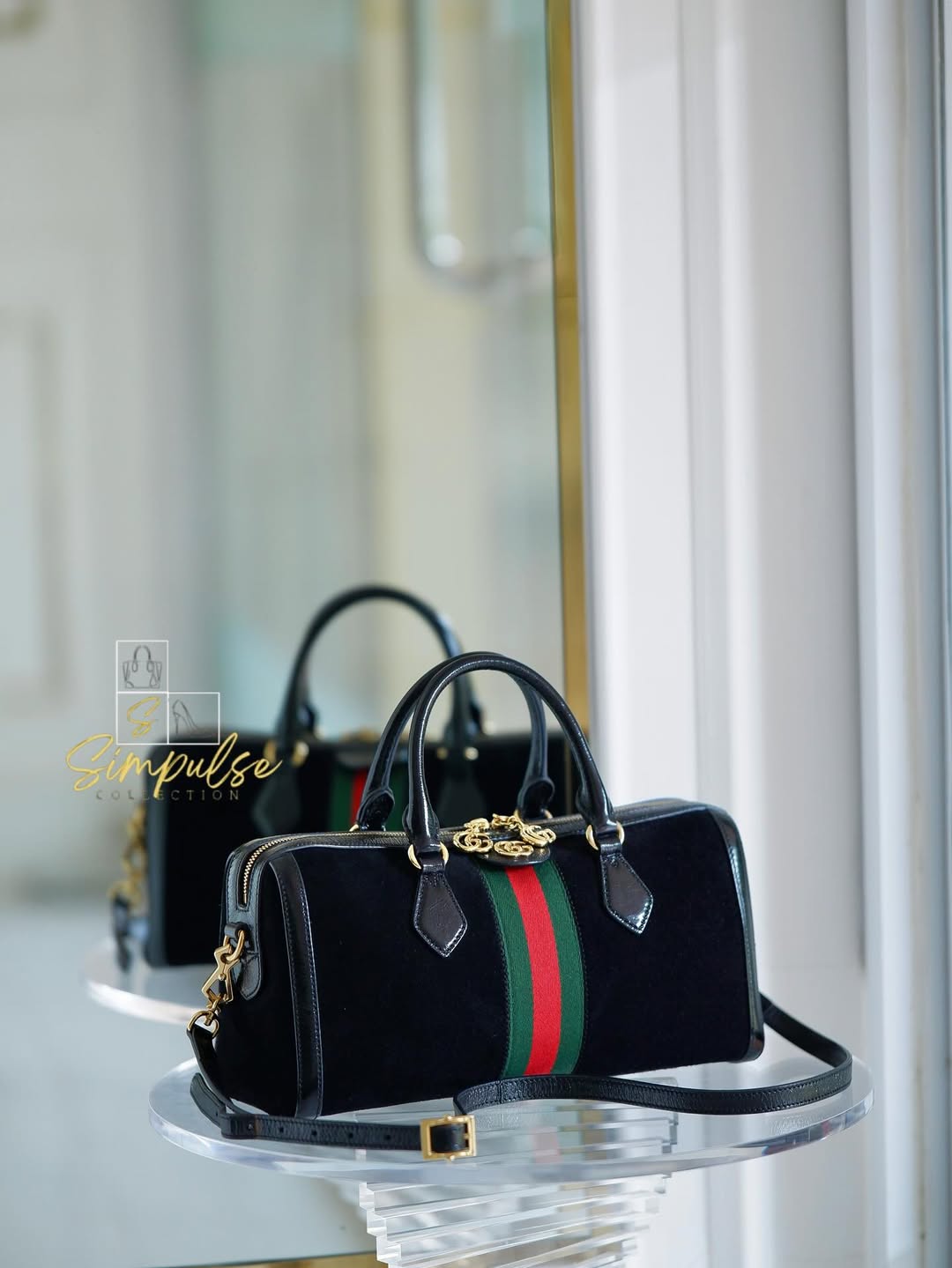Gucci Ophidia Gg Medium Bowling Bag