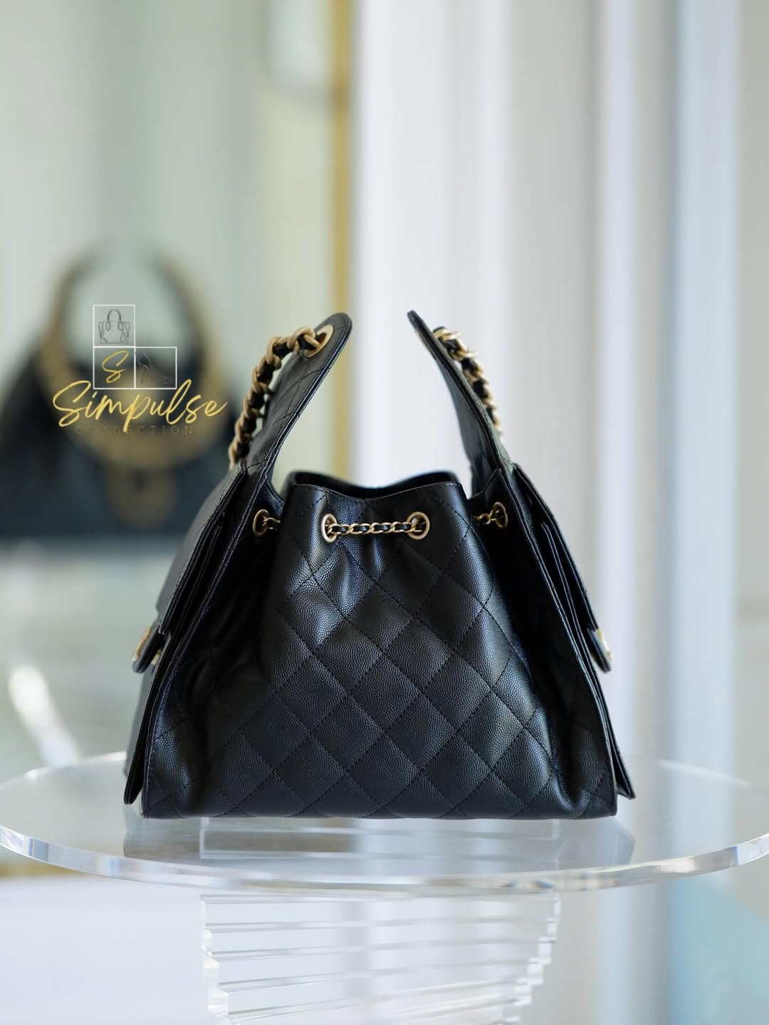 Chanel 25 Small Caviar GHW