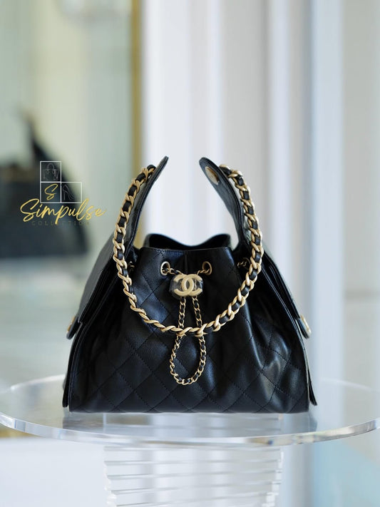 Chanel 25 Small Caviar GHW