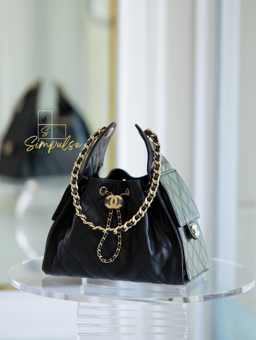 Chanel 25 Small Caviar GHW