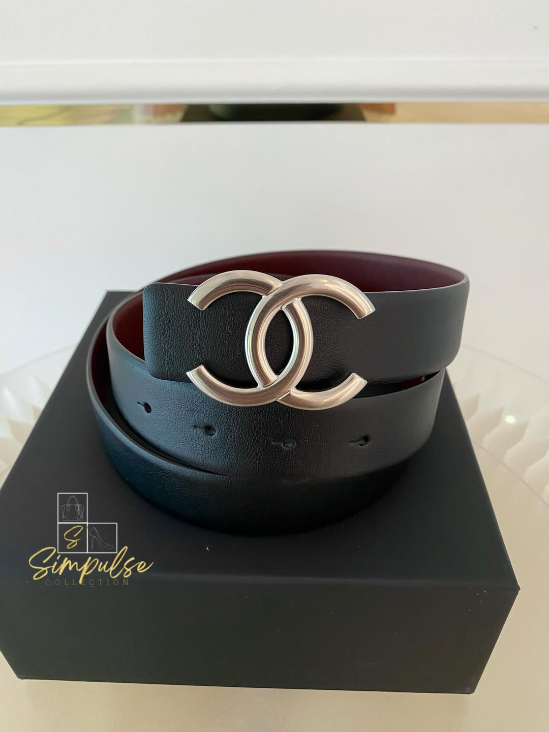 CHANEL CC Reversible Belt