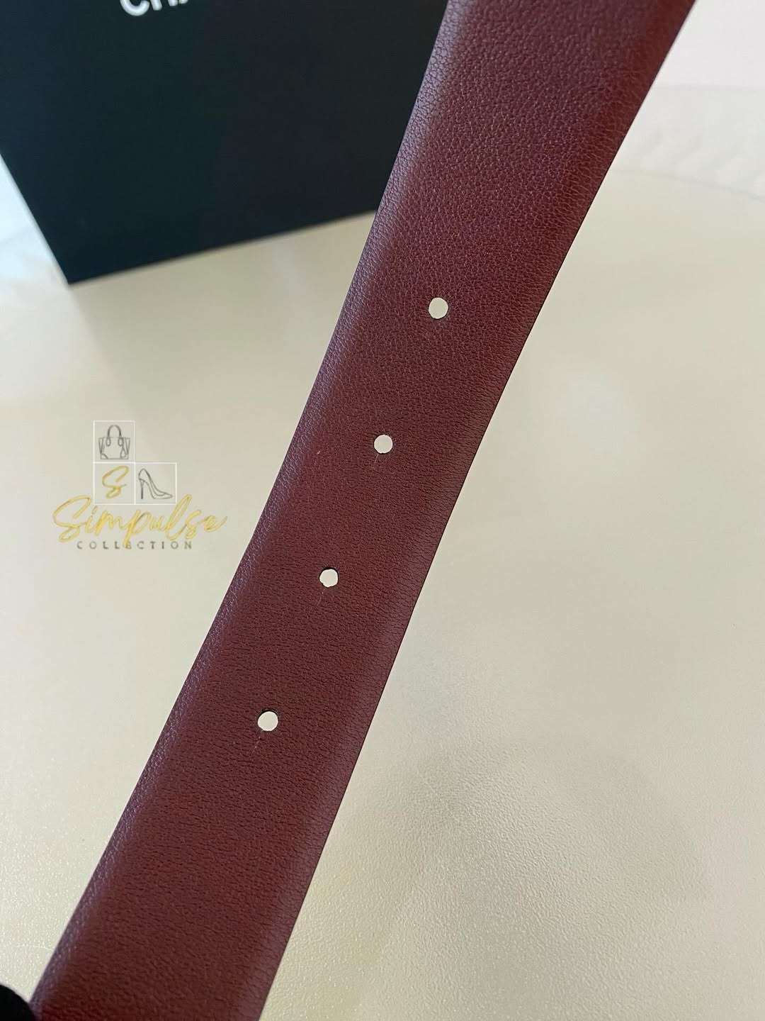 CHANEL CC Reversible Belt