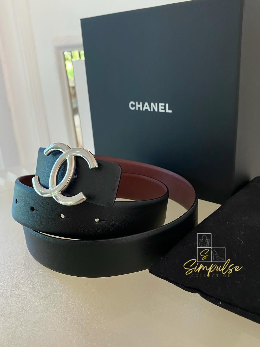 CHANEL CC Reversible Belt