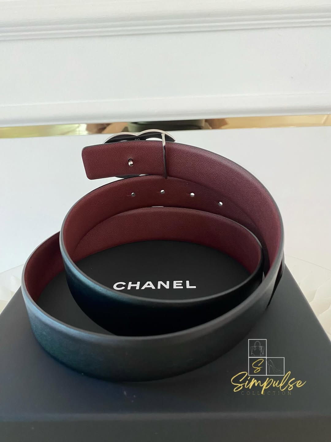 CHANEL CC Reversible Belt