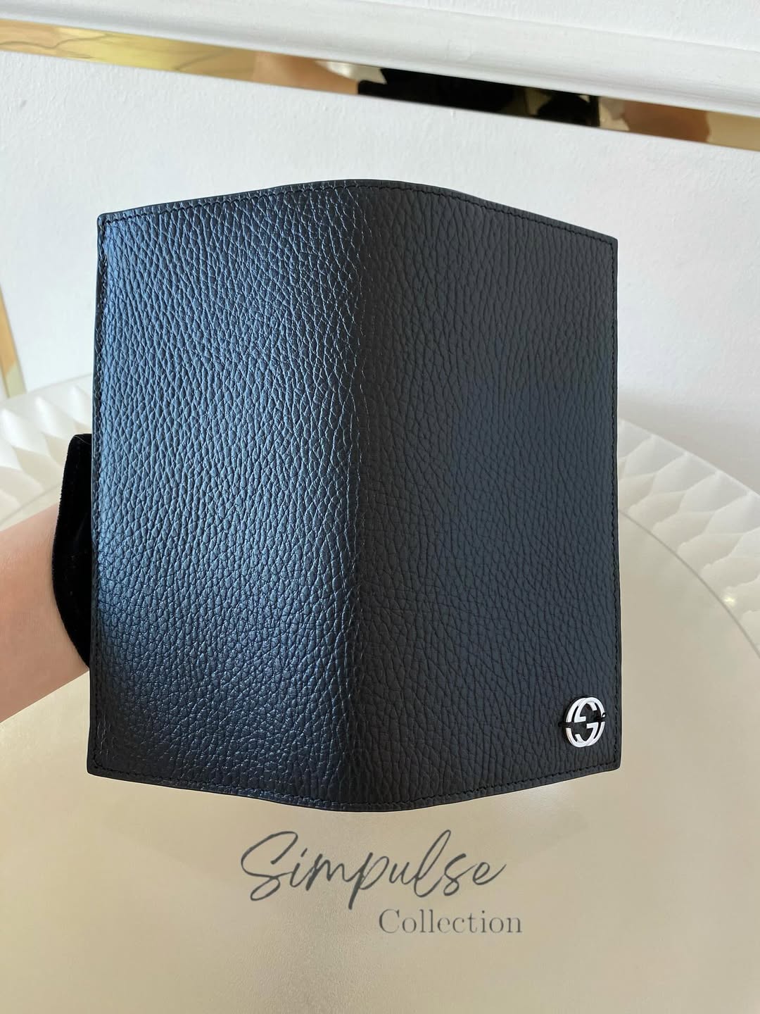GUCCI Gg Black Long Wallet