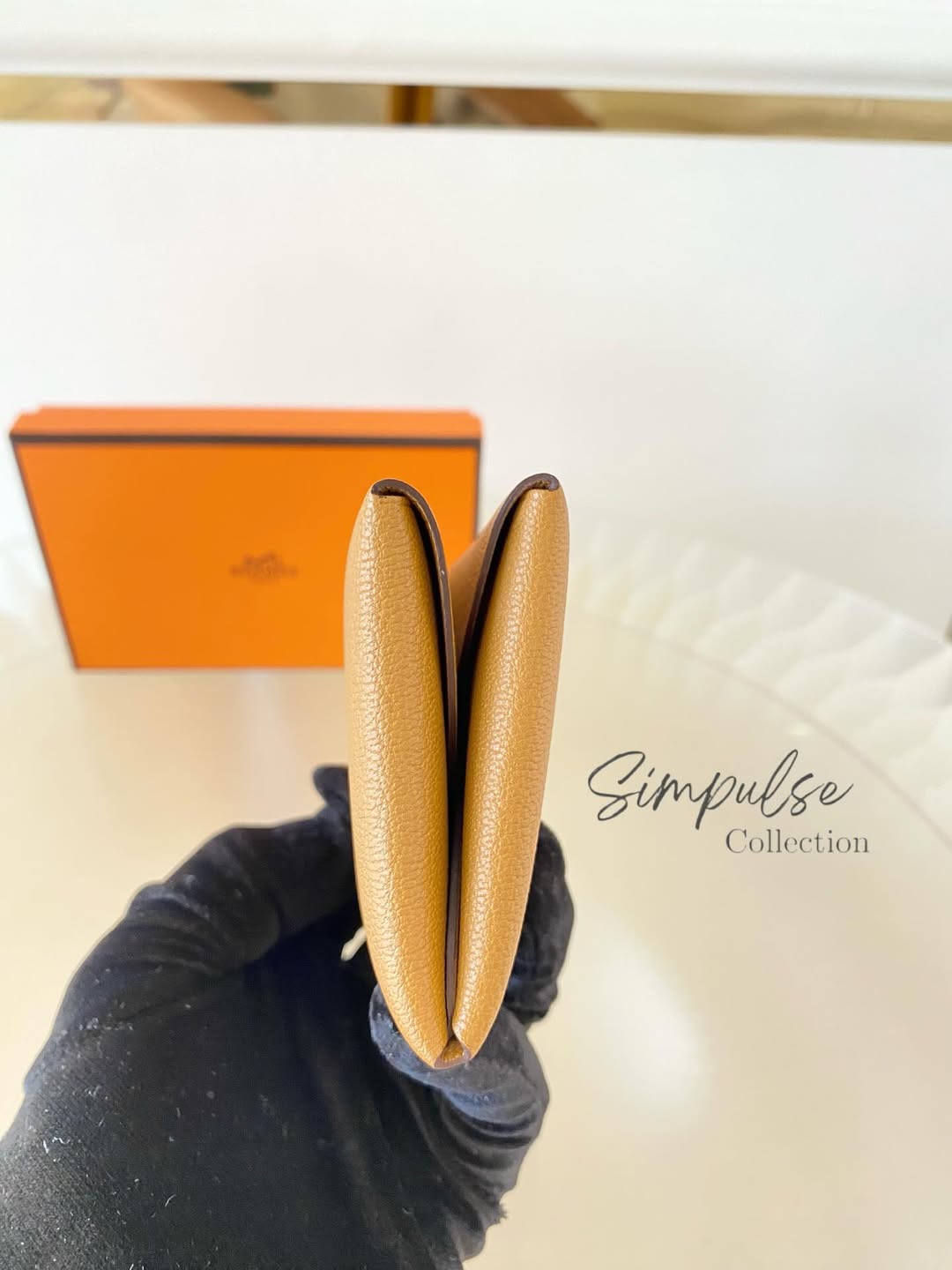 HERMES Calvi Duo Compact Cardholder