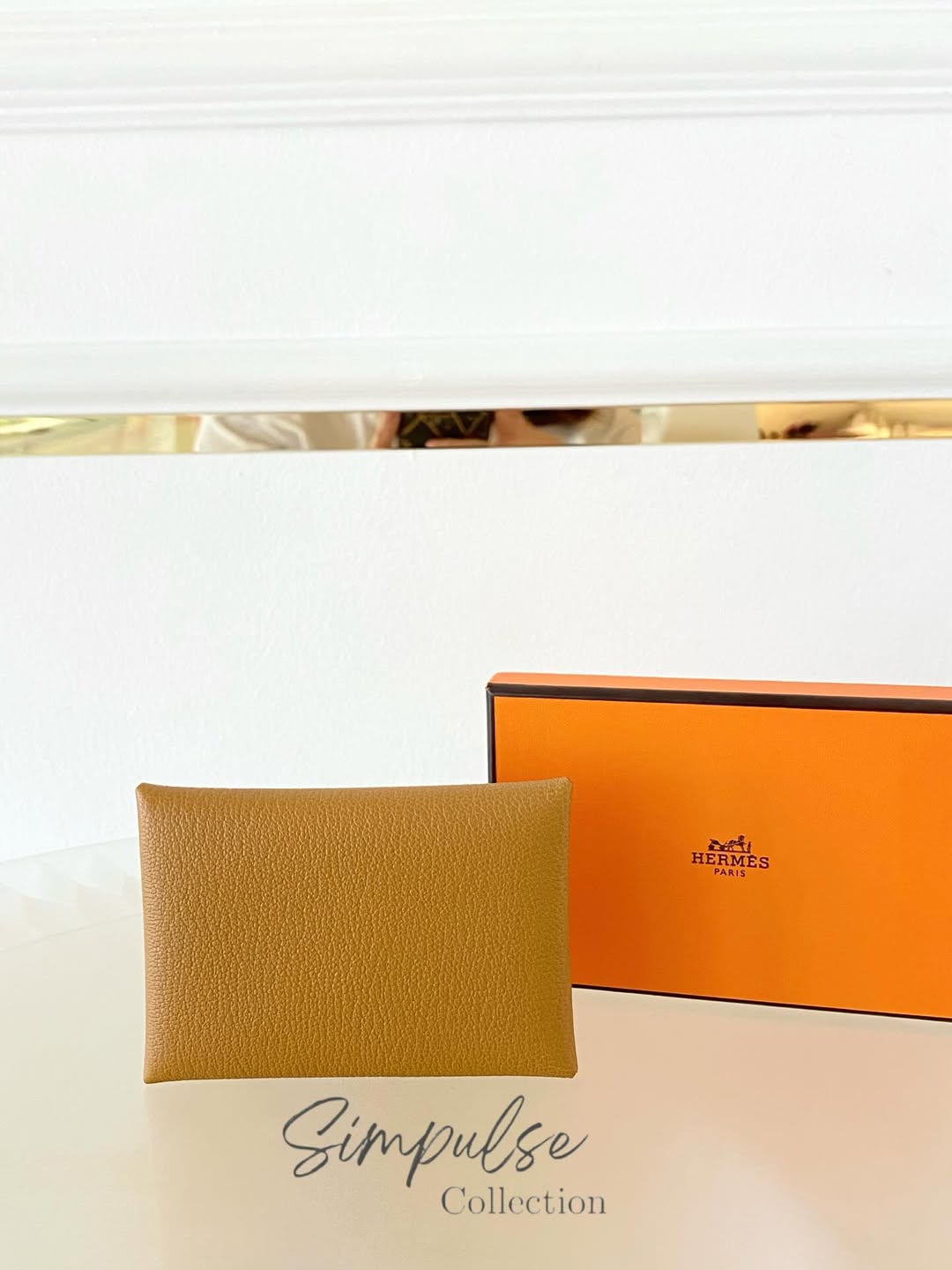 HERMES Calvi Duo Compact Cardholder