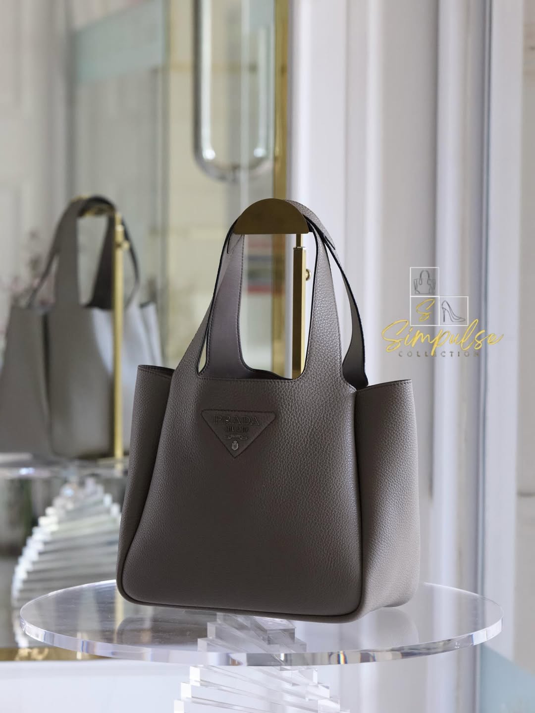 PRADA Dynamique Small Tote Bag