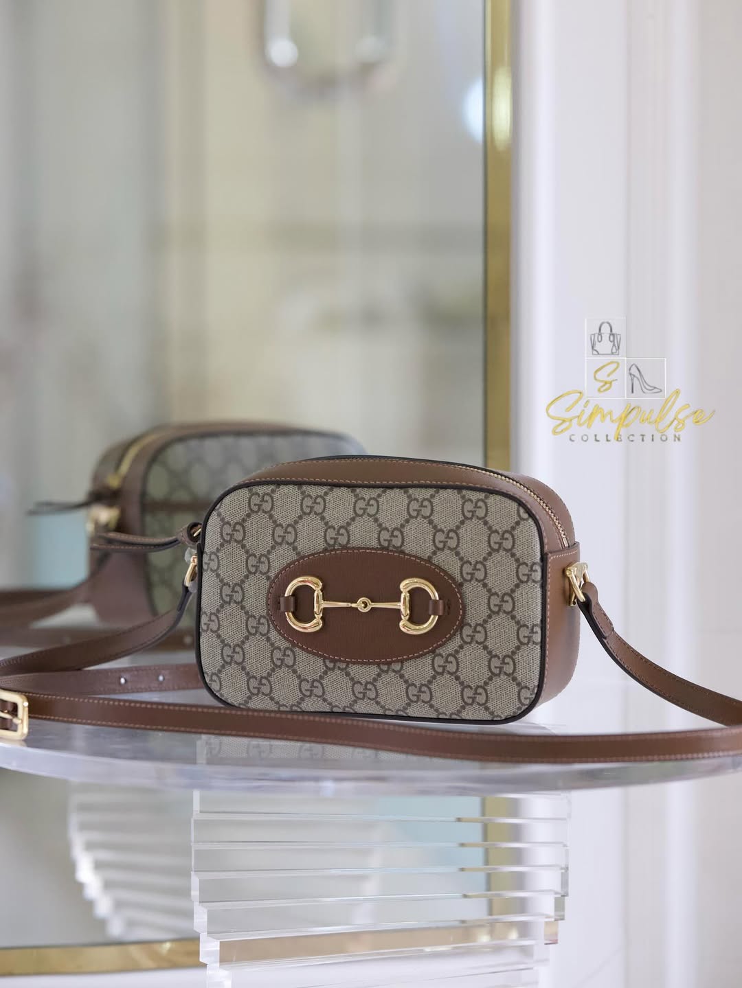 GUCCI Horsebit 1955 Camera Bag