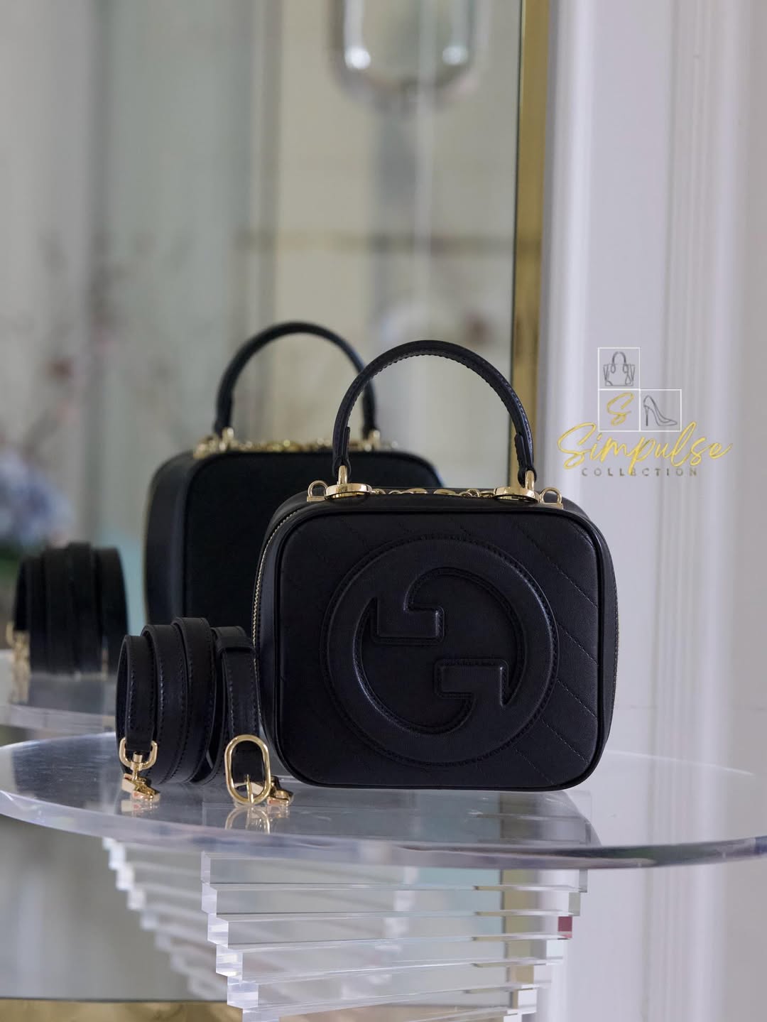 GUCCI Blondie 2-Way Top Handle Bag