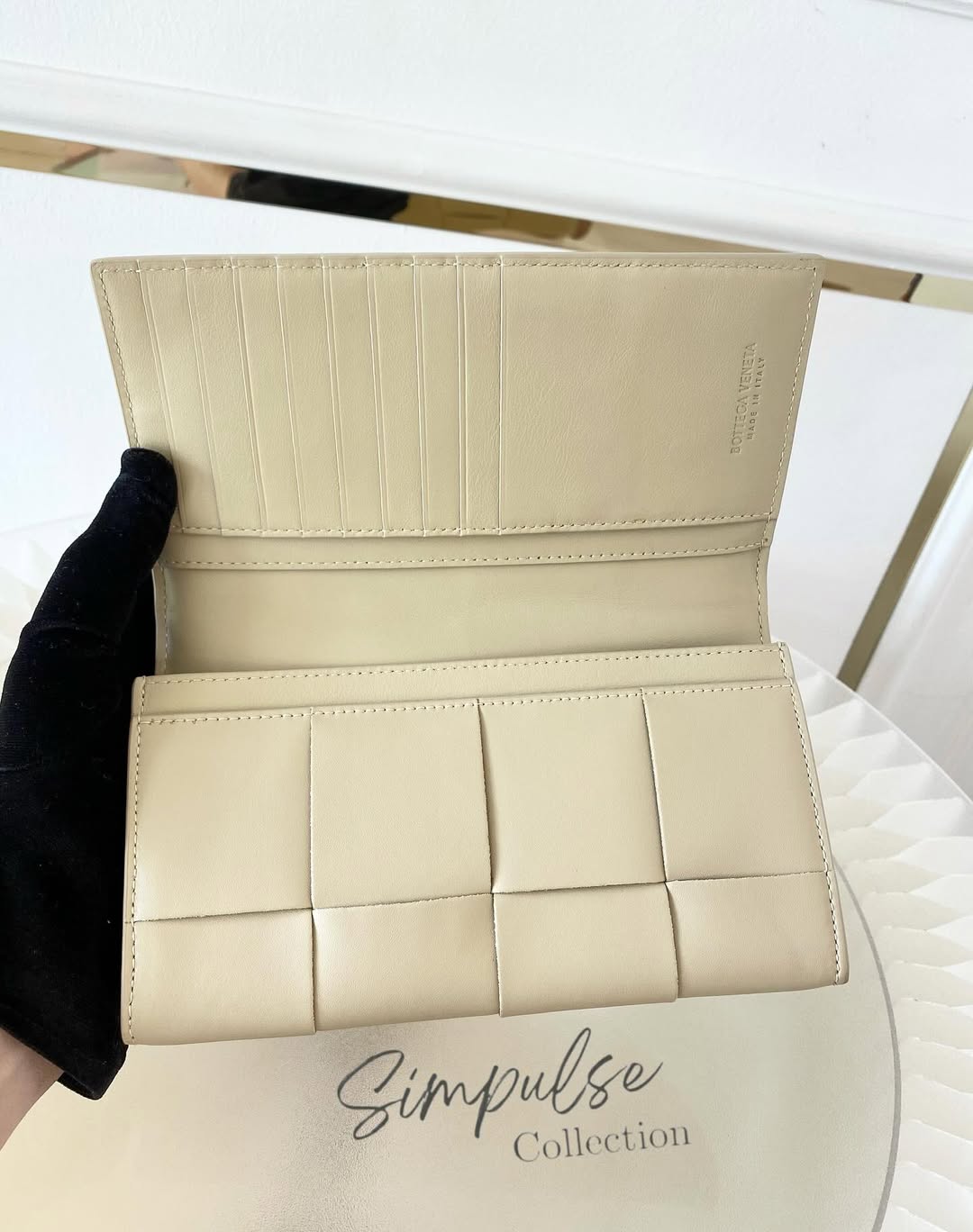 BOTTEGA VENETA Cassette Long Wallet