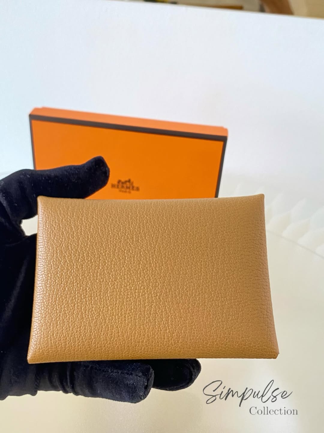 HERMES Calvi Duo Compact Cardholder
