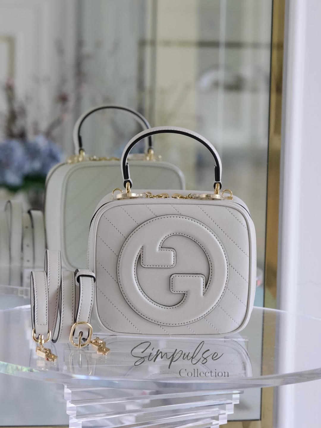 GUCCI Blondie 2-Way Top Handle Bag