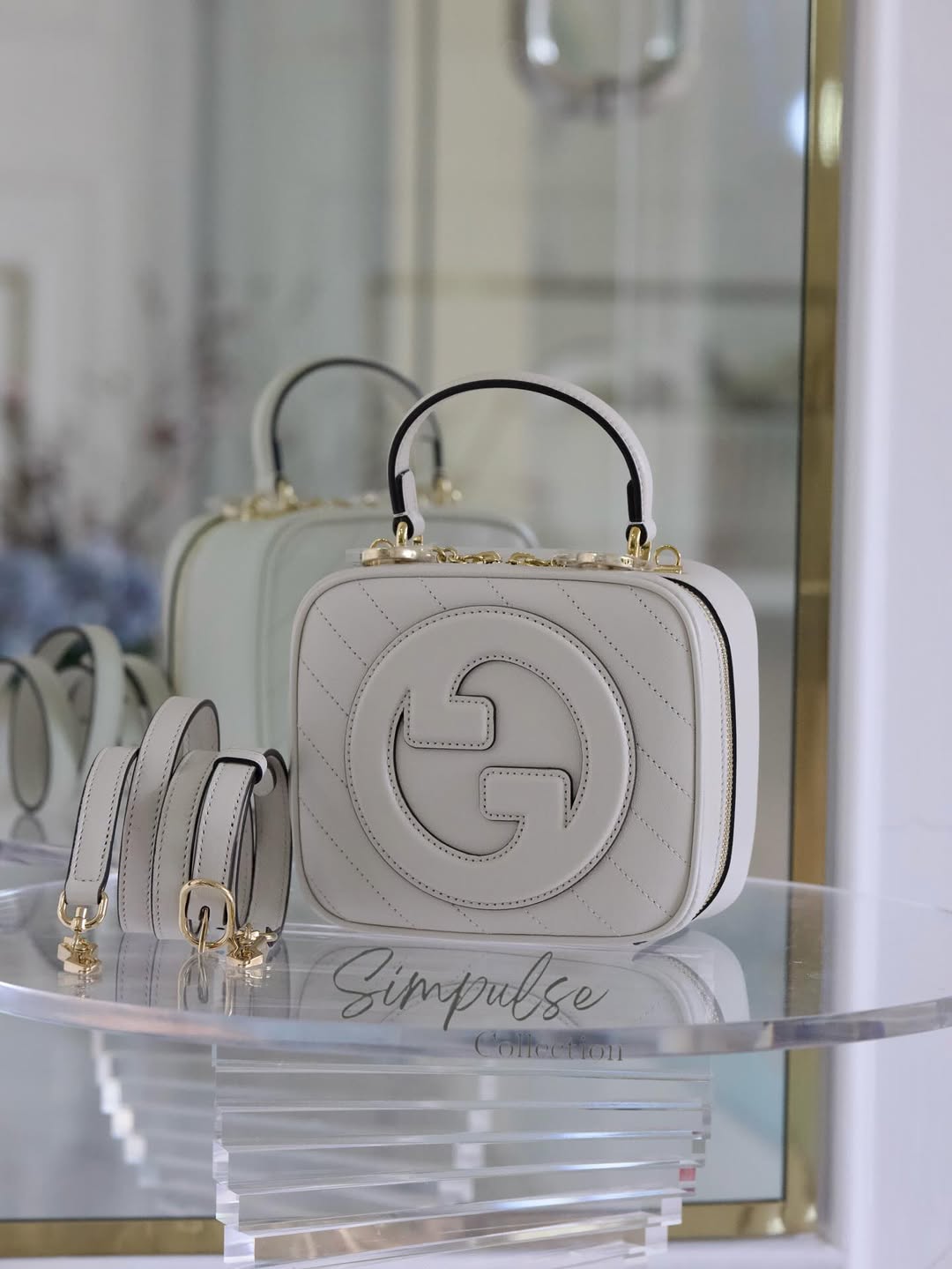 GUCCI Blondie 2-Way Top Handle Bag
