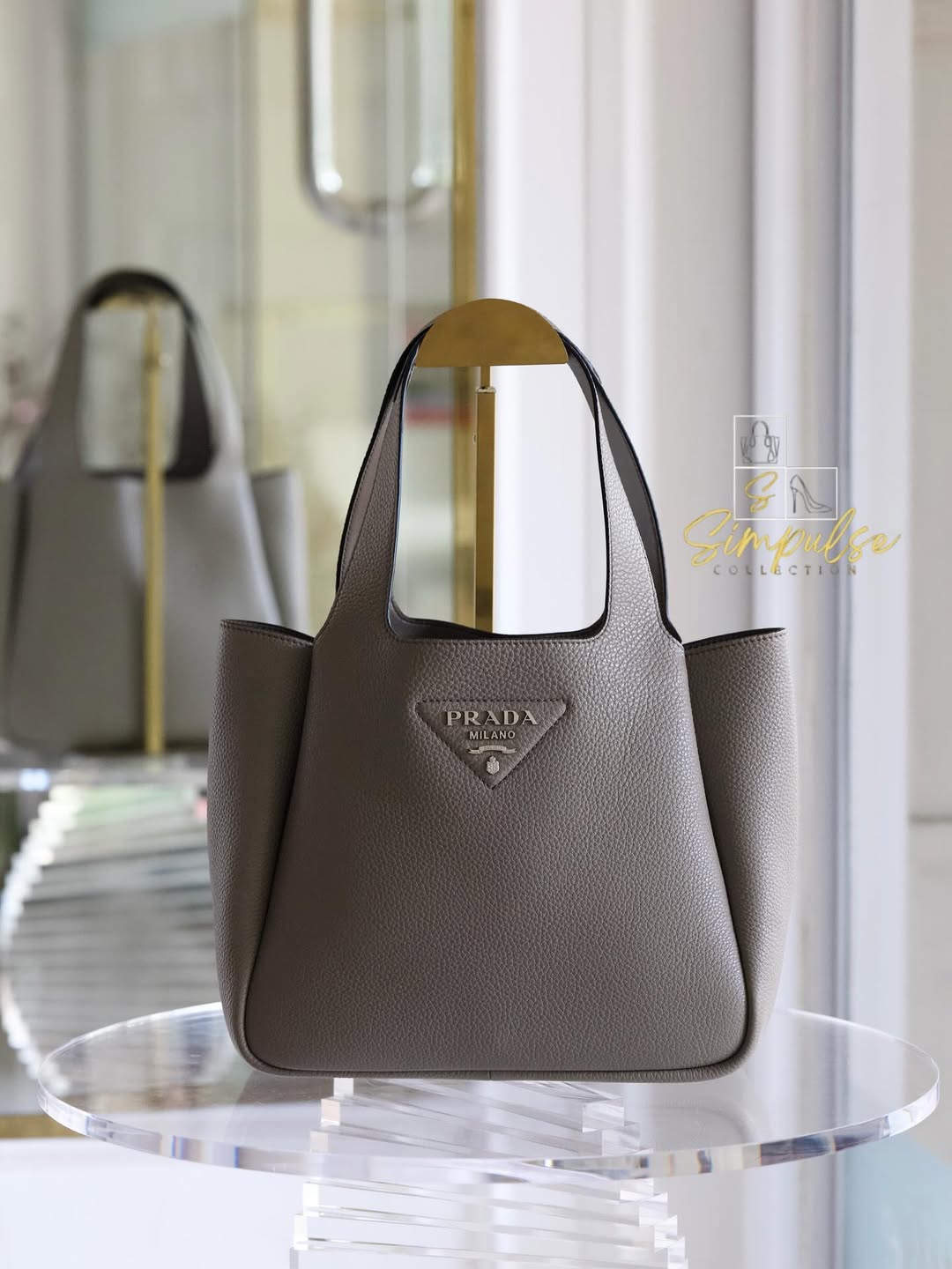 PRADA Dynamique Small Tote Bag