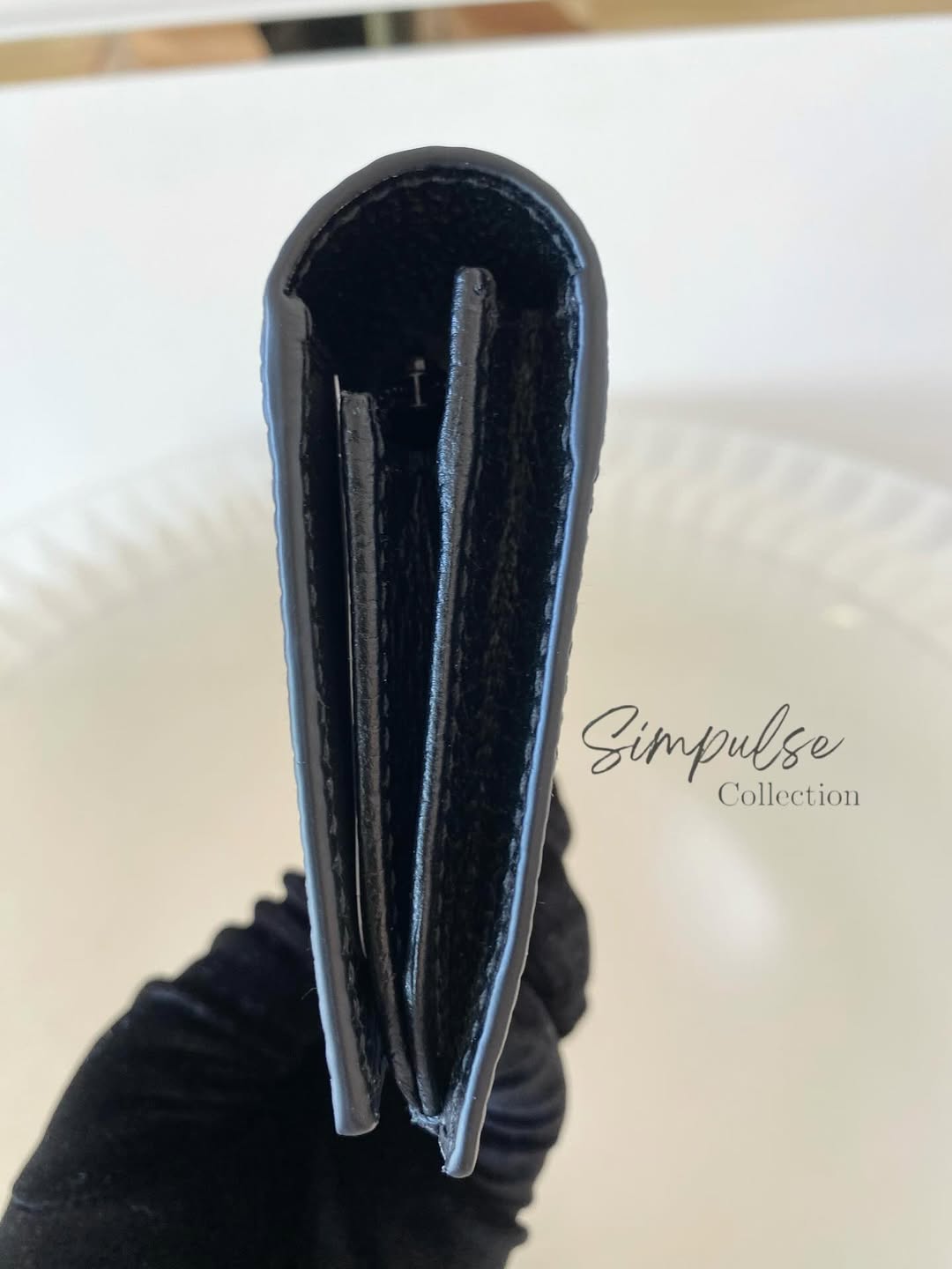 GUCCI Gg Black Long Wallet