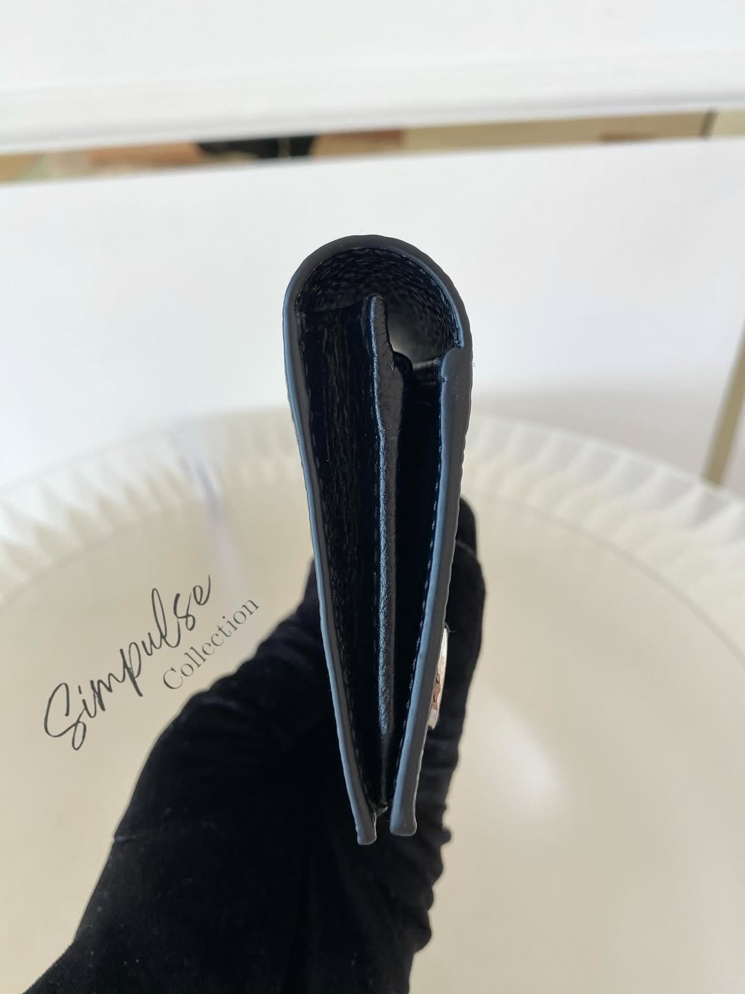 GUCCI Gg Black Long Wallet