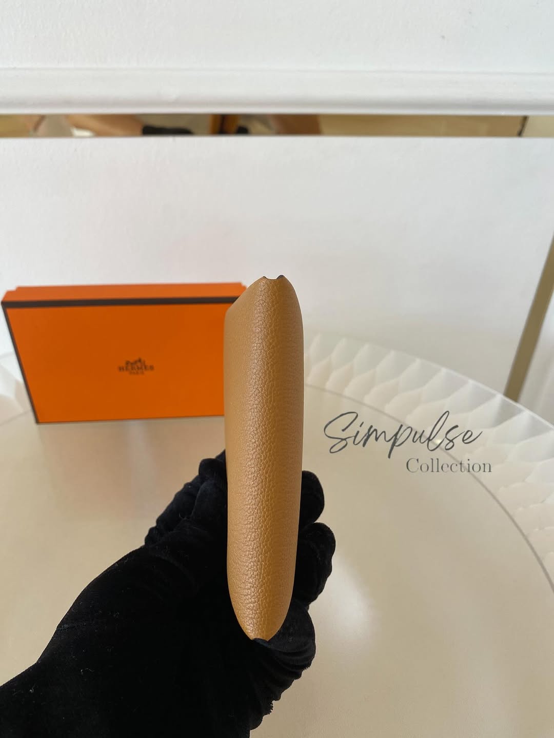 HERMES Calvi Duo Compact Cardholder