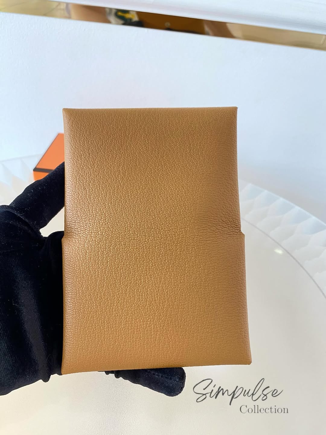 HERMES Calvi Duo Compact Cardholder