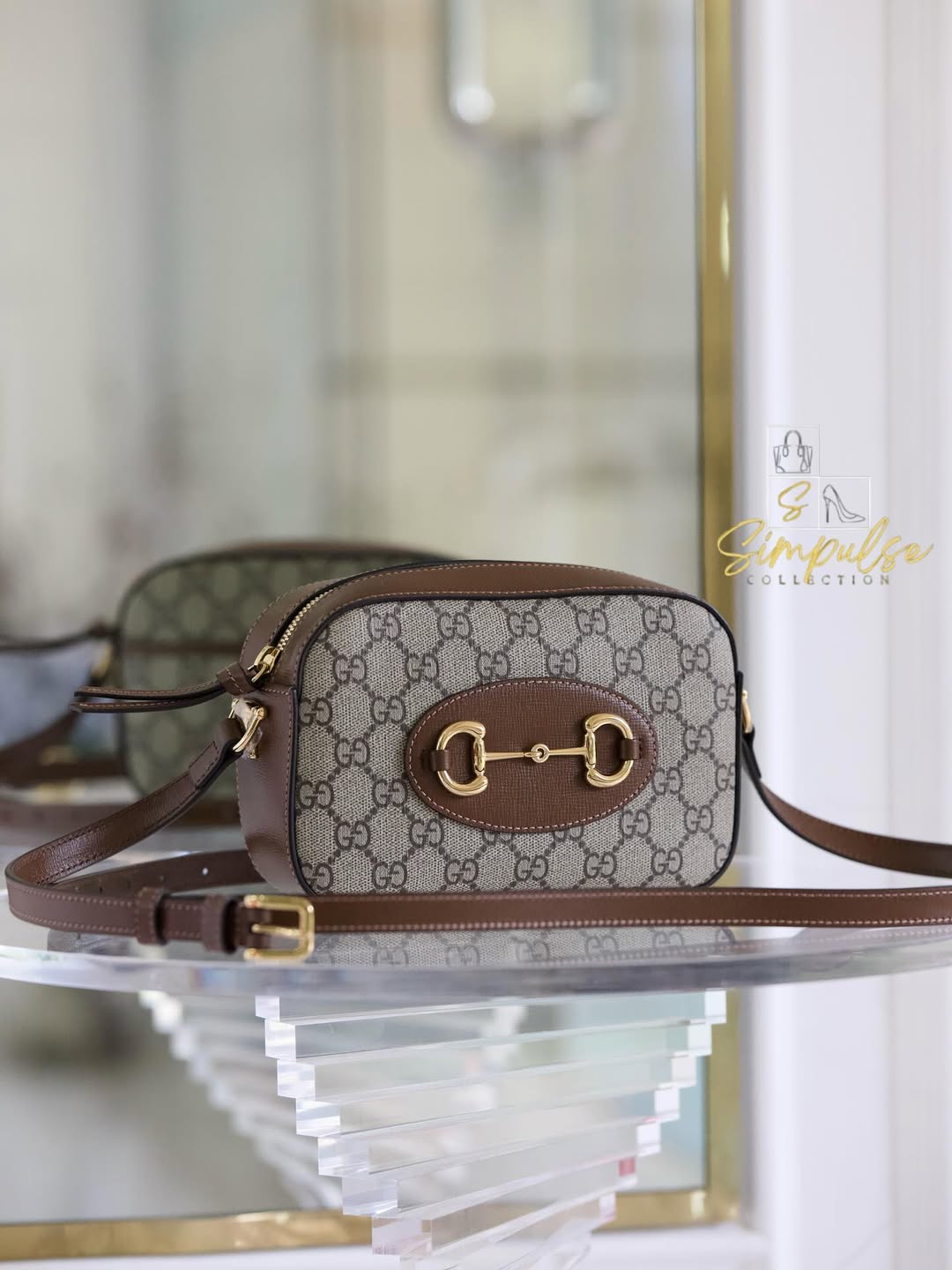 GUCCI Horsebit 1955 Camera Bag