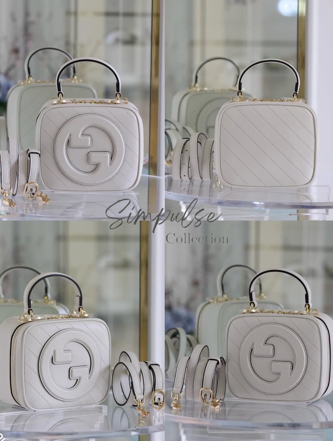 GUCCI Blondie 2-Way Top Handle Bag