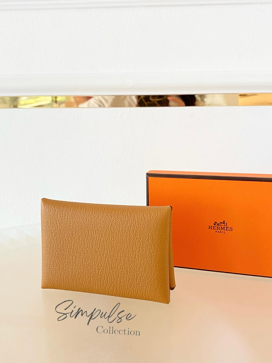 HERMES Calvi Duo Compact Cardholder
