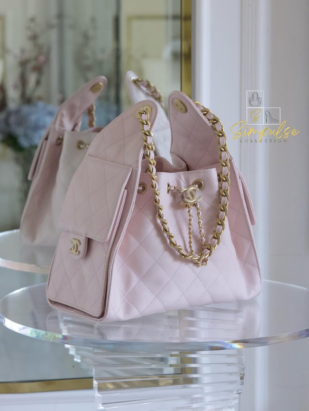 CHANEL C25 Small Light Pink