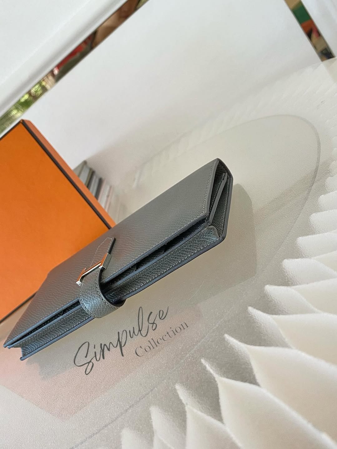 Hermes Bearn Souffle Long Wallet