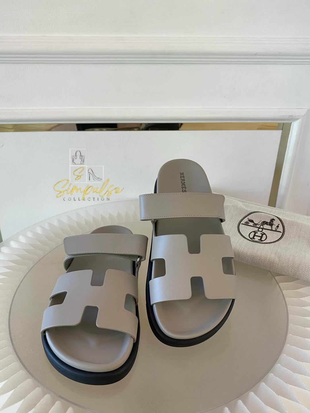 HERMES Chypre Sandals