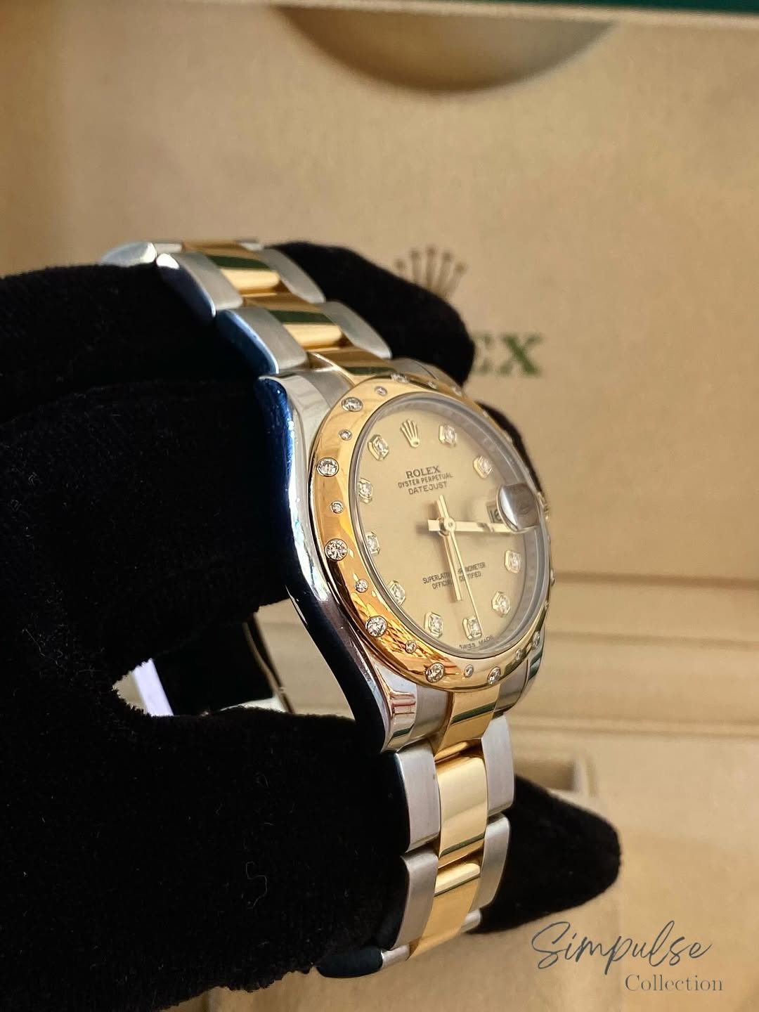 ROLEX Datejust 31mm Two Tone YG
