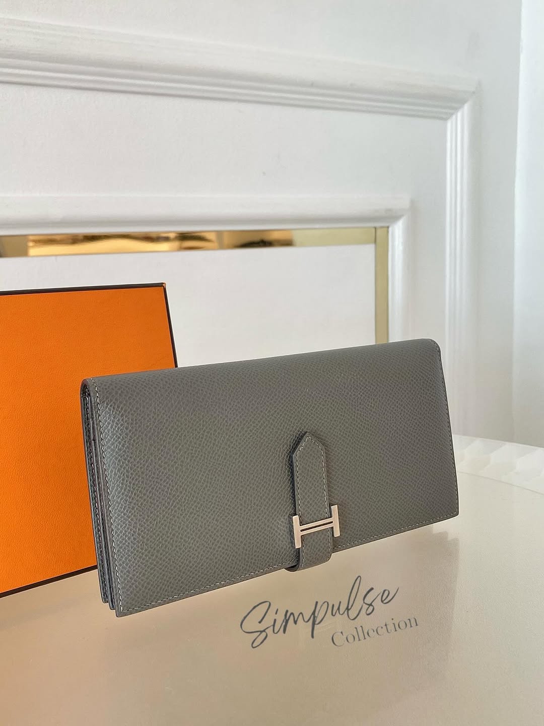 Hermes Bearn Souffle Long Wallet