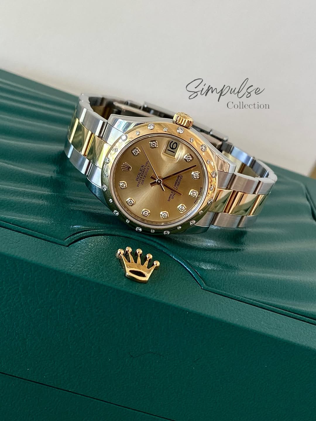 ROLEX Datejust 31mm Two Tone YG