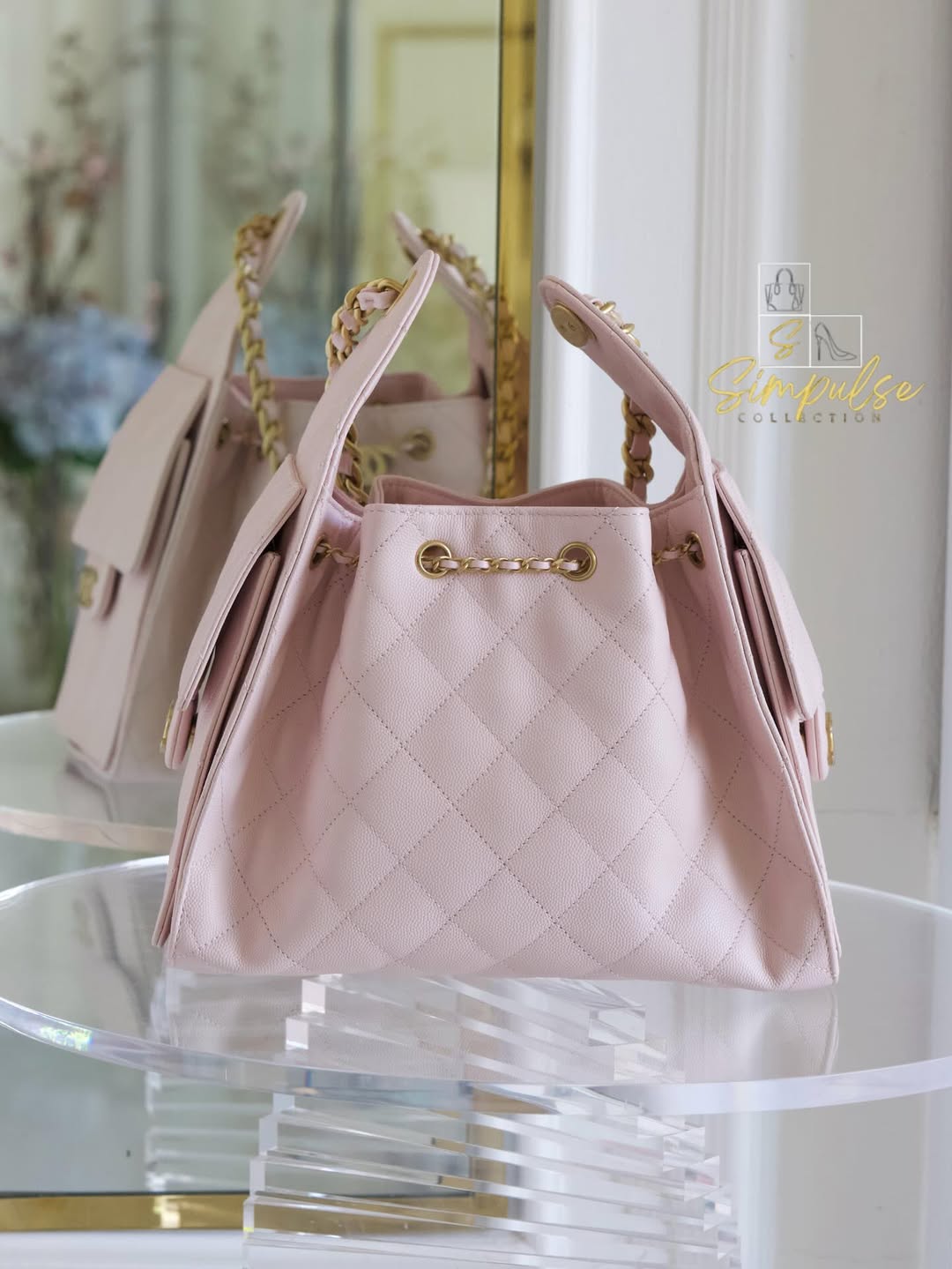 CHANEL C25 Small Light Pink
