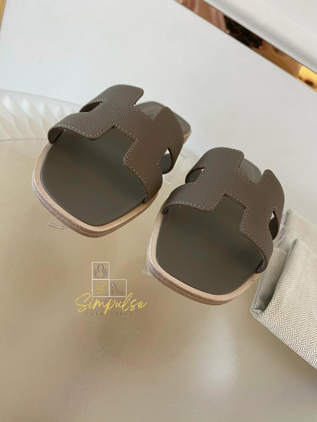 HERMES Oran Etoupe