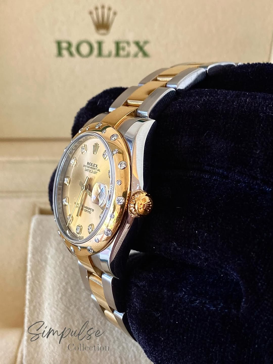 ROLEX Datejust 31mm Two Tone YG