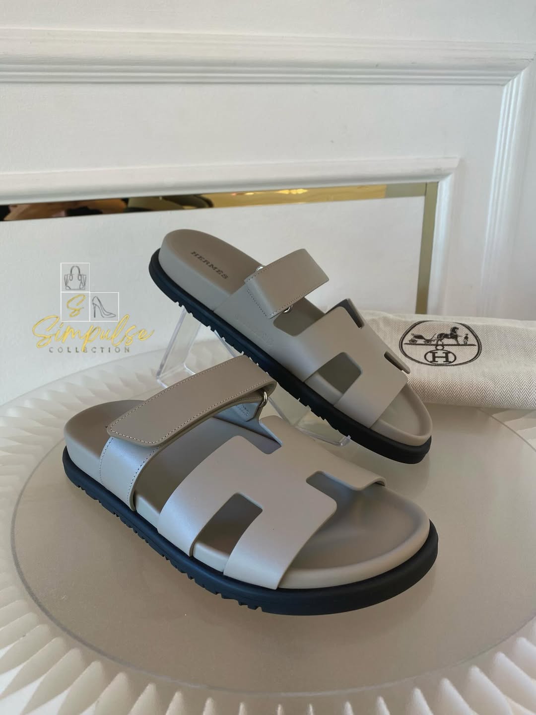 HERMES Chypre Sandals