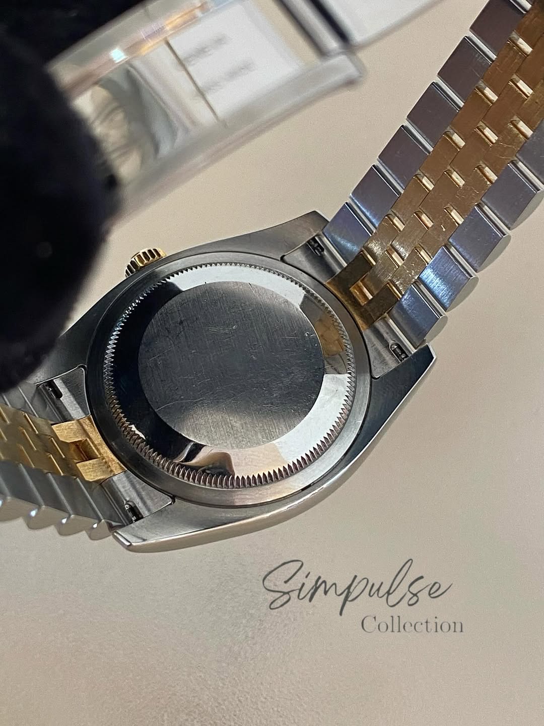 ROLEX Datejust 36mm Two Tone YG MOP Dial