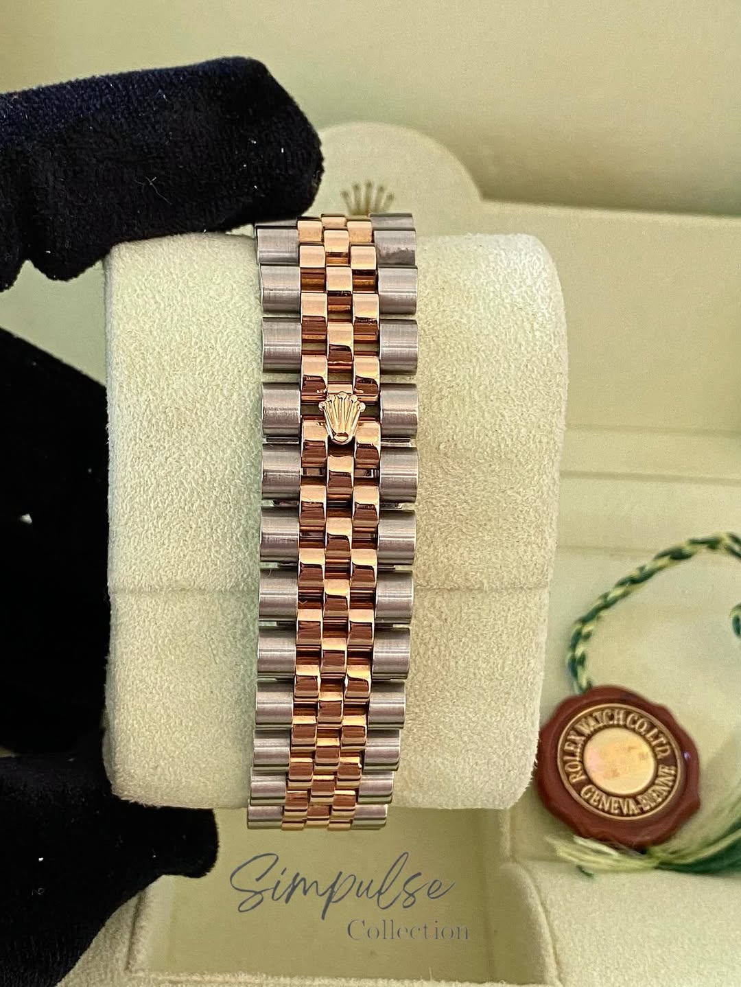 ROLEX Datejust 36mm Two Tone RG Anniversary Dial w/ DiA