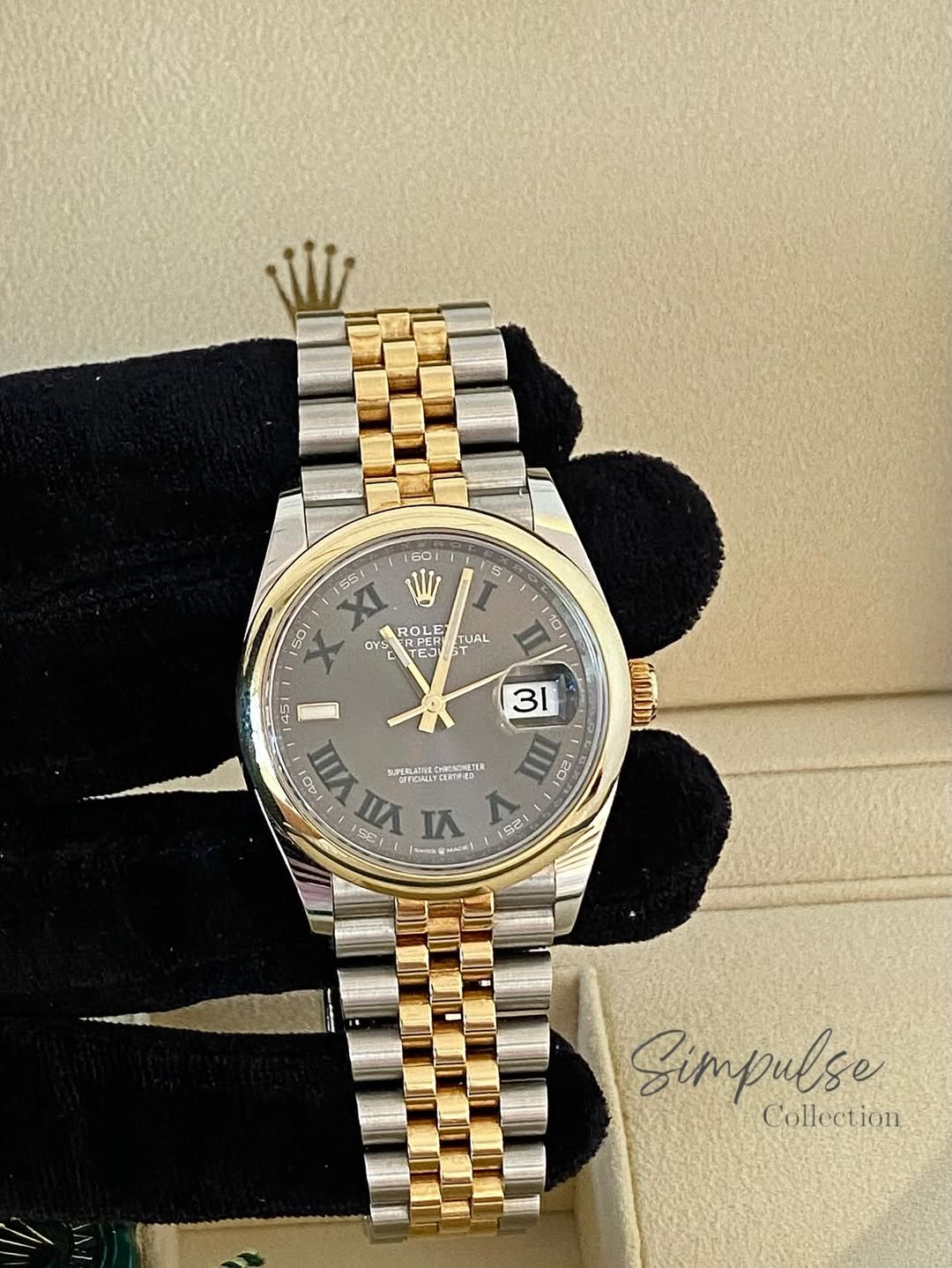 ROLEX Wimbledon 36mm Jubilee